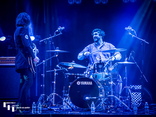 Blue Nation: Neil Murdoch on guitar & Nick Sharman on drums. Used for Blues In Britain article, October 2024