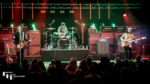 Blue Nation on stage at The Apex