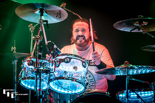 Black Spiders: Wyatt Wendels on drums