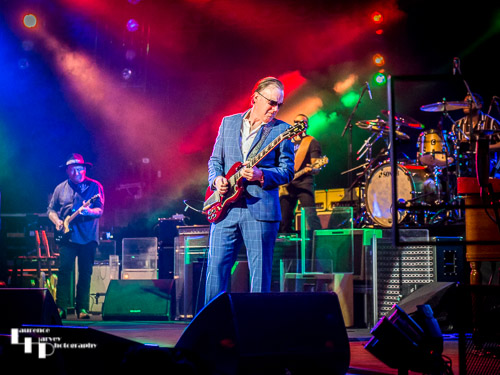 Joe Bonamassa & his band on stage at The Royal Albert Hall