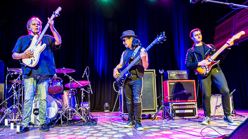 The Walter Trout Band on stage at The Apex