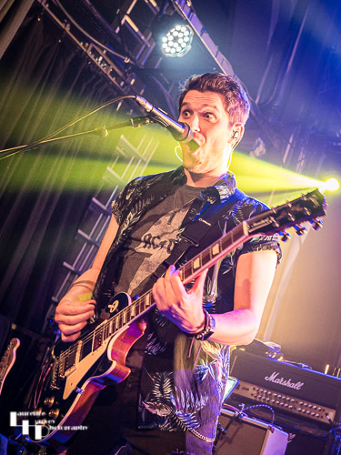 Ed Clarke on guitar