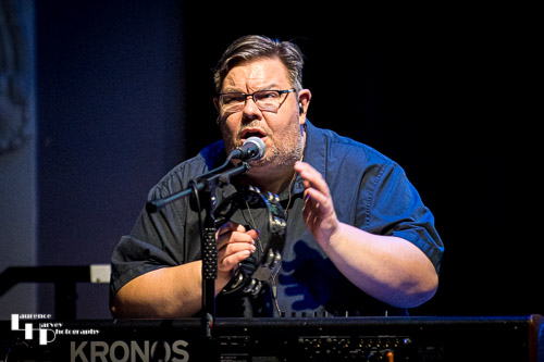Phil Toms on keys, percussion & vocals