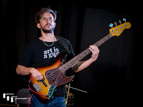 John Simpson on bass