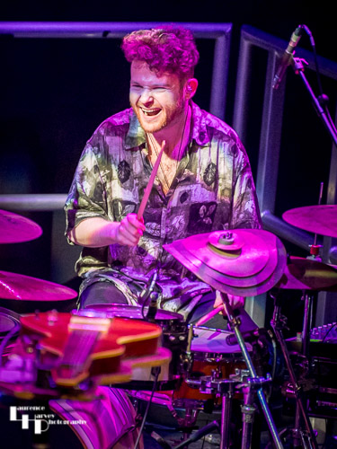 Zachariah O'Loughlin on drums