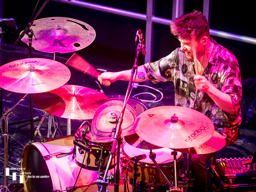 Zachariah O'Loughlin on drums