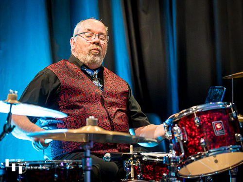 Mark Bull on drums