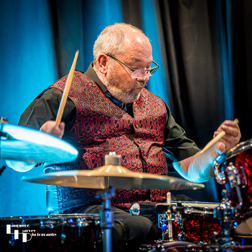 Mark Bull on drums