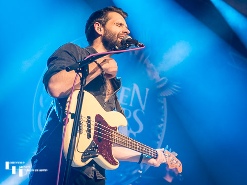 Adam Bowers on bass