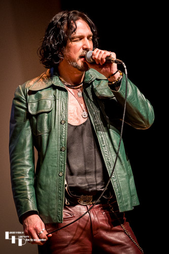 Aaron Bond on vocals