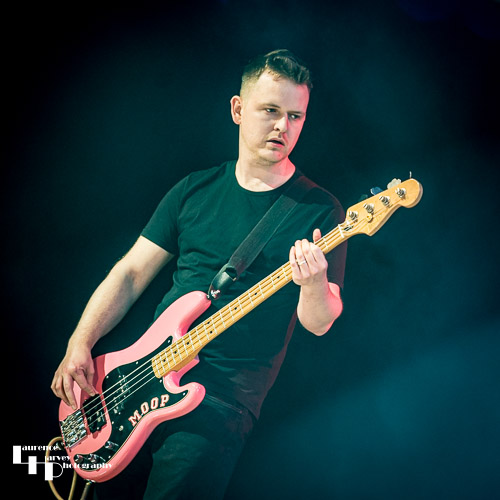 Nick Baxter on bass