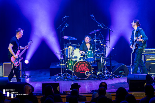 Ashley Sherlock Band on stage at The Apex