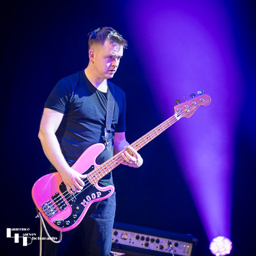 Nick Baxter on bass