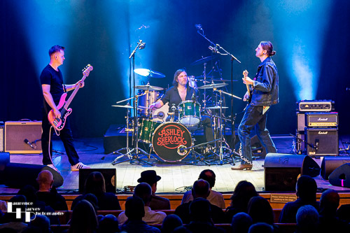 Ashley Sherlock Band on stage at The Apex