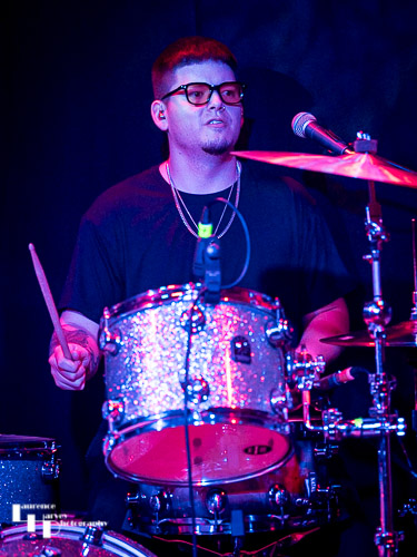 Isaac Pulido on drums