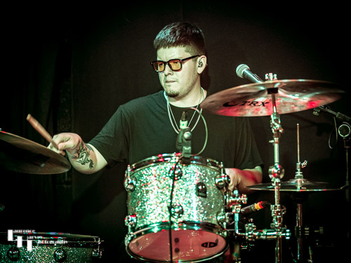 Isaac Pulido on drums