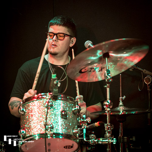 Isaac Pulido on drums