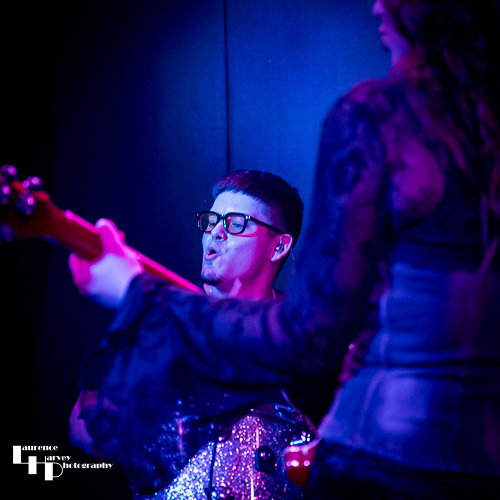 Isaac Pulido on drums