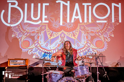 Nick Sharman on drums