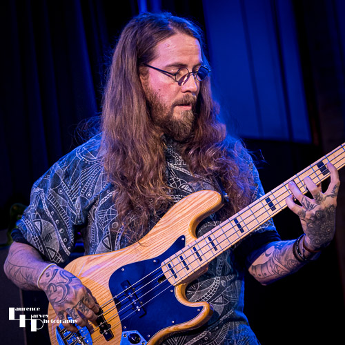 Luke Weston on bass & vocals