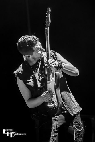 Ed Clarke on guitar