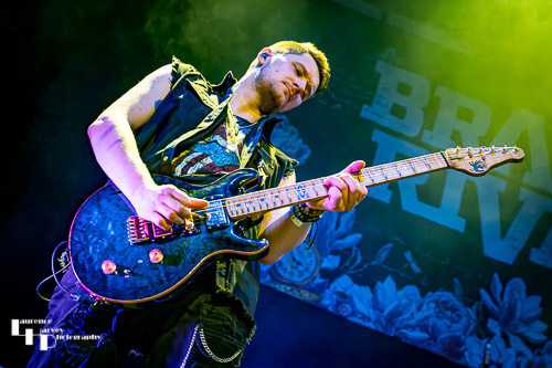 Ed Clarke on guitar