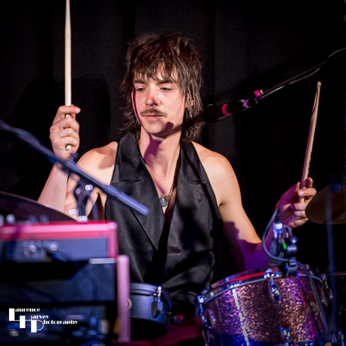 Alessandro Cinelli on drums