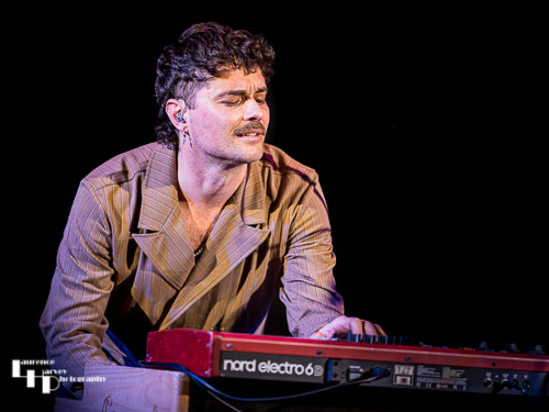 Marco Cinelli on keys & vocals