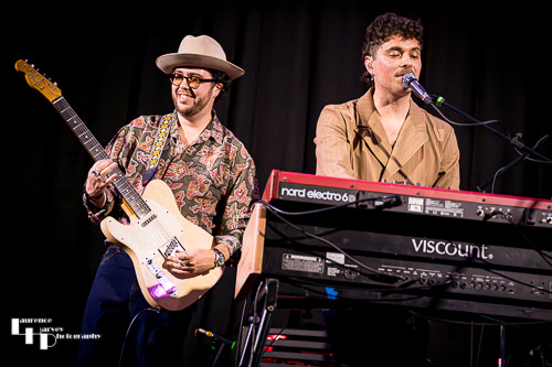 Marco Cinelli on keys & vocals, Tom 