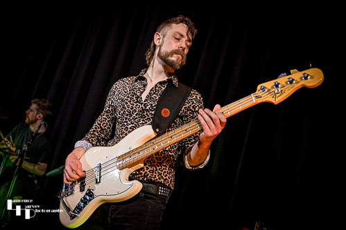 Joe Thorpe on bass