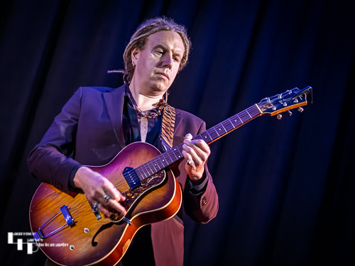 Tim Carley on guitar, kick drum & backing vocals