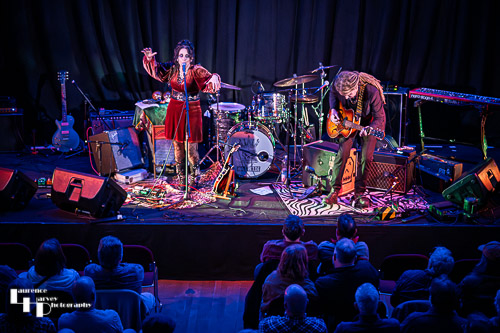 Carley's Wreck & Ruin on stage at The John Peel Centre