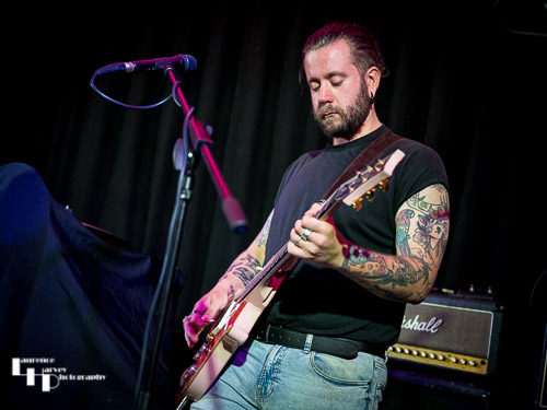 Edd Robinson on guitar