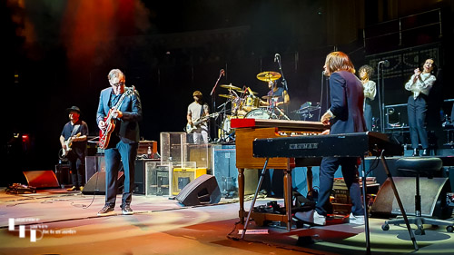 Joe Bonamassa & his band on stage at the Royal Albert Hall