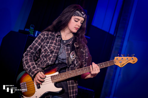 Georgia Hardy on bass