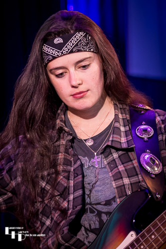 Georgia Hardy on bass