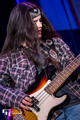 Georgia Hardy on bass