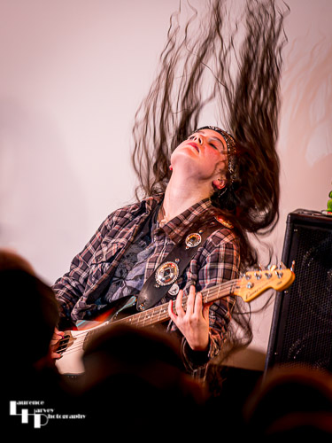 Georgia Hardy on bass