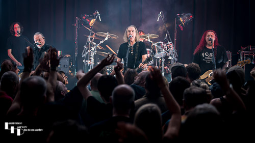 New Model Army on stage at The John Peel Centre