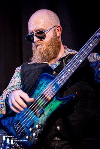 Kyle Priber on bass