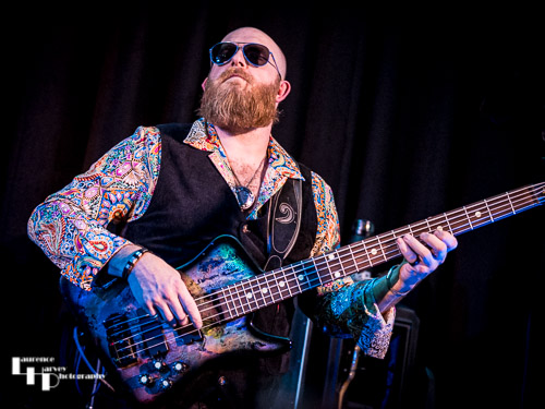 Kyle Priber on bass