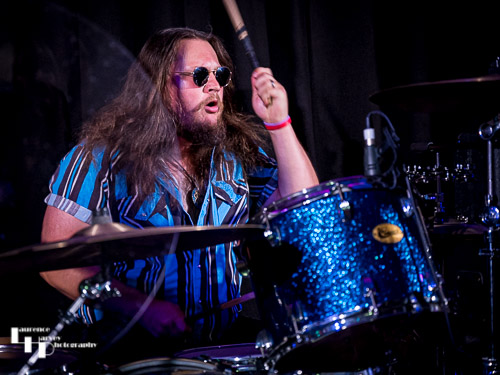 Dylan Turner on drums