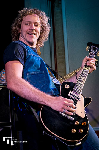 Alex Bender on guitar