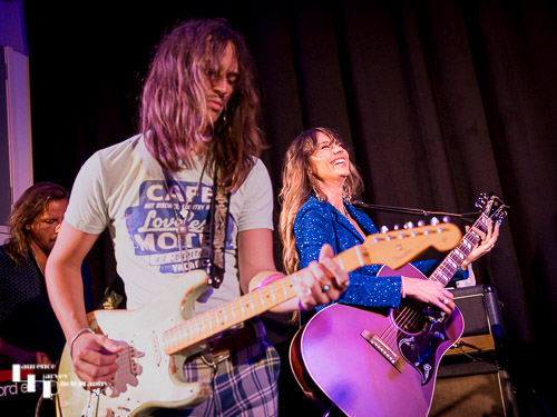 Megan Kane on vocals & guitar, Will Tipton on guitar