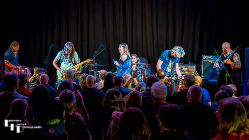 Parker Barrow on stage at The John Peel Centre