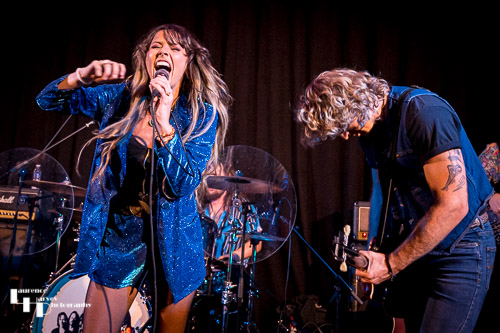 Megan Kane on vocals, Alex Bender on guitar