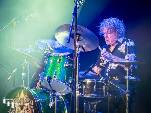 Bryan Head on drums