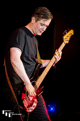 Andy Hollos on bass