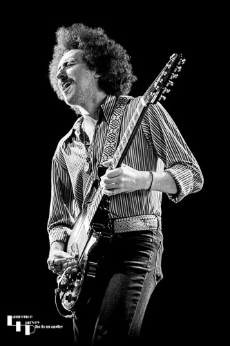Henry James (Schneekluth) on backing vocals & guitar