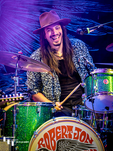 Andrew Espantman on drums